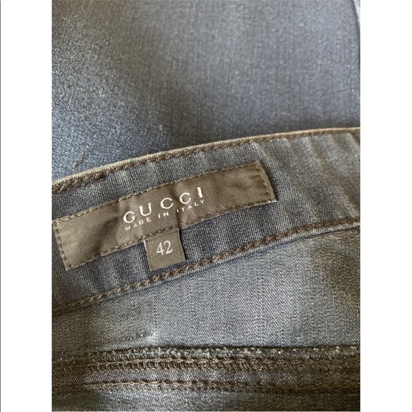 AUTH Gucci Blue Jeans RU42 US 2, More Like a US 0 - Picture 4 of 15